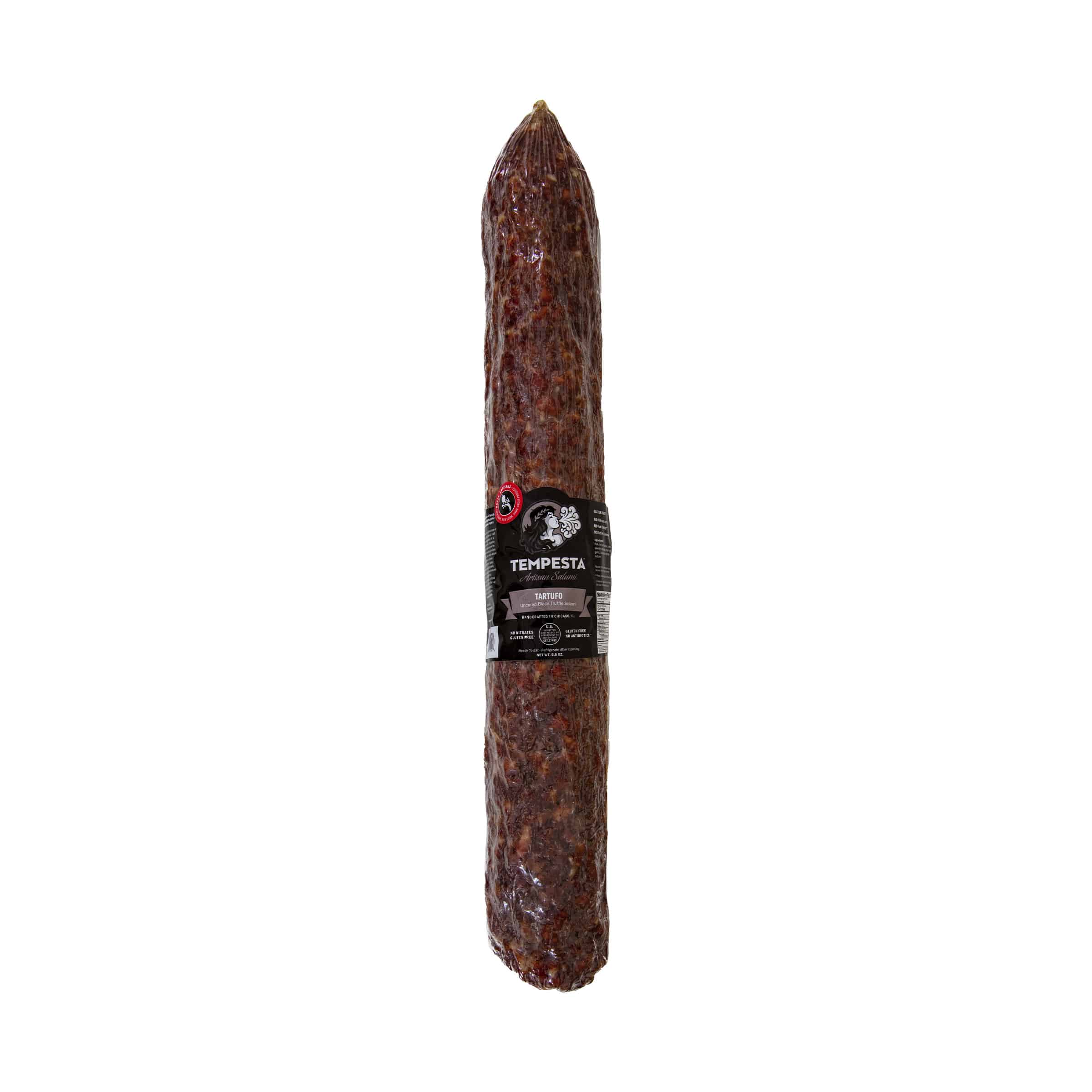 Tartufo (Uncured Black Truffle Salami) - Large Format